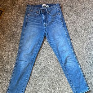 J.crew Vintage Straight Cropped Jeans